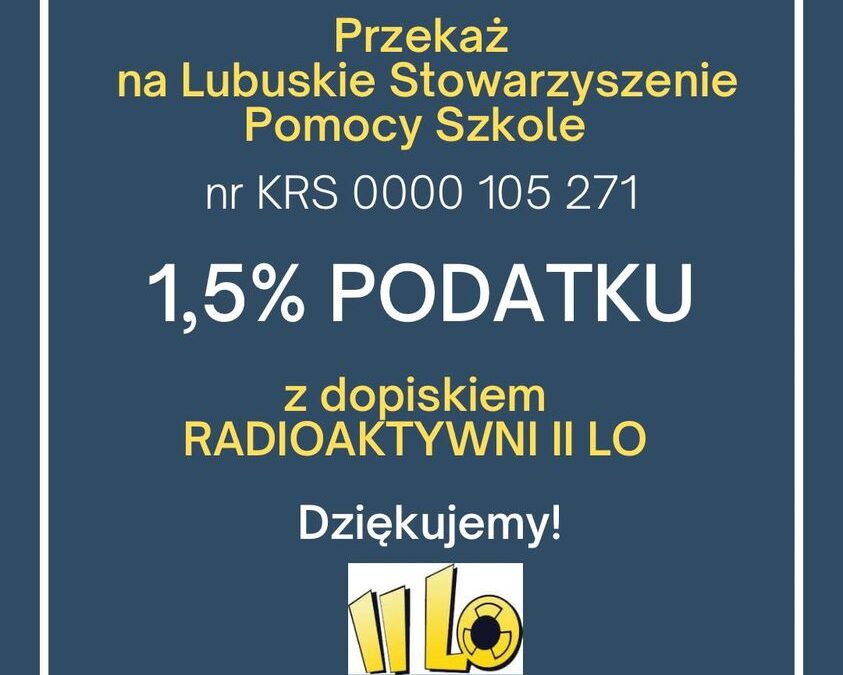 Darowizna 1.5%