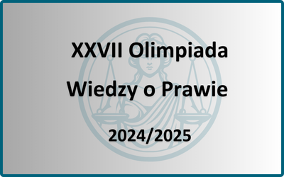 XXVII Olimpiada Wiedzy o Prawie