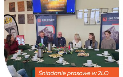 Śniadanie prasowe w II LO