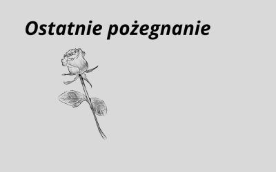 Ostatnie pożegnanie Pani Profesor Zofii Bobrowicz