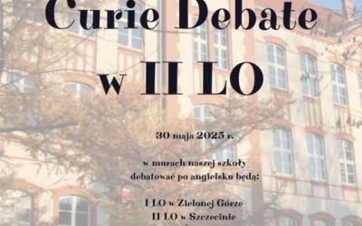Curie Debate w II LO