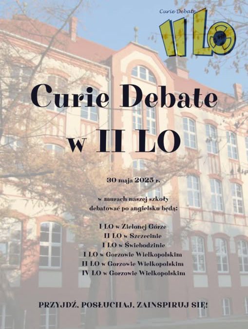 Curie Debate w II LO