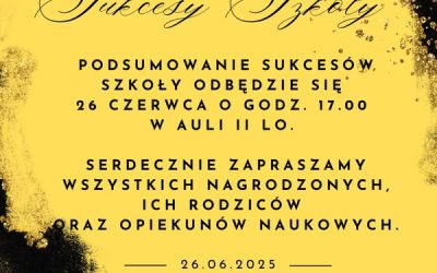 Sukcesy Szkoły 2024/2025