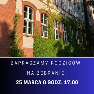 Zebranie z rodzicami
